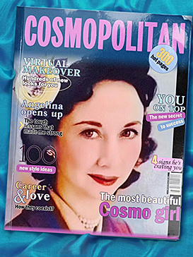 Dorothy on the Cover of Cosmopolitan Magazine